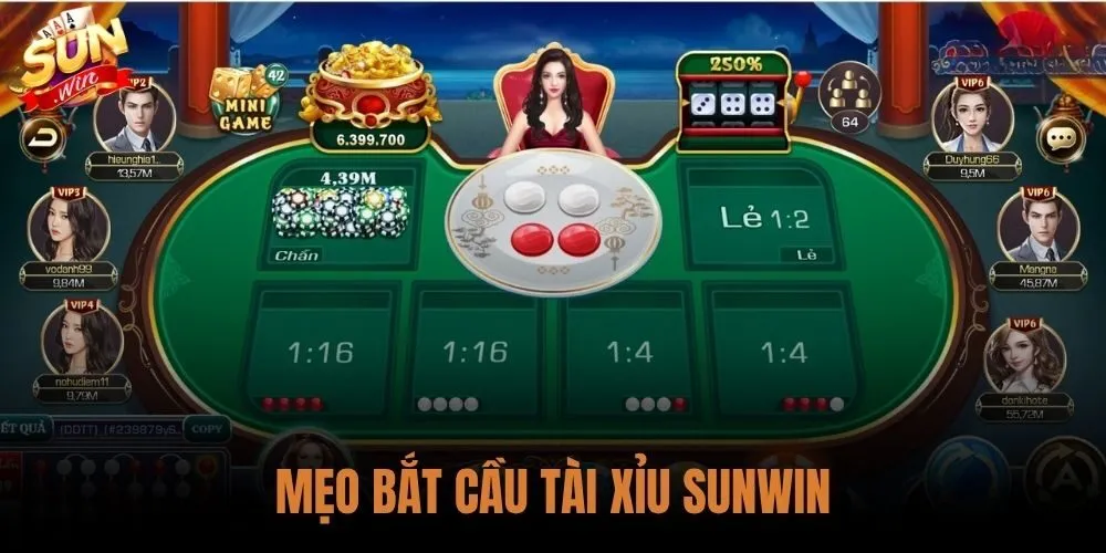 Mẹo Bắt Cầu Tài Xỉu Sunwin: Cách Nhận Diện Và Quản Lý Vốn 1 Mẹo Bắt Cầu Tài Xỉu Sunwin