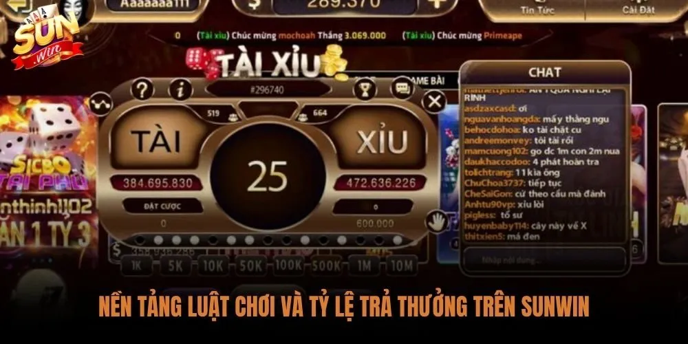 Cách chơi tài xỉu Sunwin luôn thắng bắt đầu từ hiểu đúng luật cơ bản