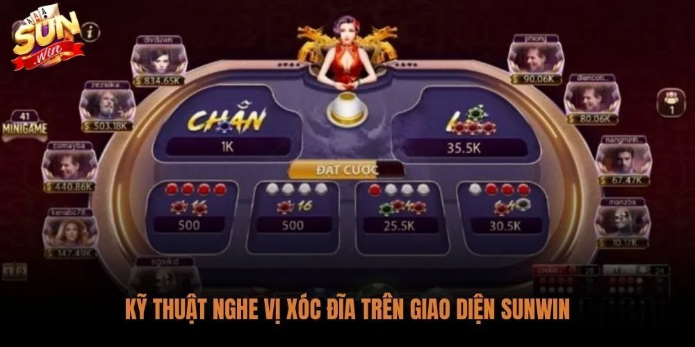 Phân tích âm thanh và thao tác dealer trên giao diện Sunwin