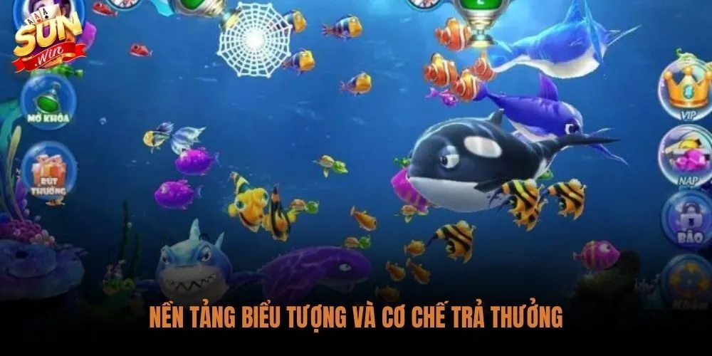 Bí Kíp Quay Hũ Thủy Cung Sunwin: Chiến Thuật Từ Cao Thủ 2 Quay hũ thủy cung Sunwin với hệ thống biểu tượng Wild, Scatter và Jackpot