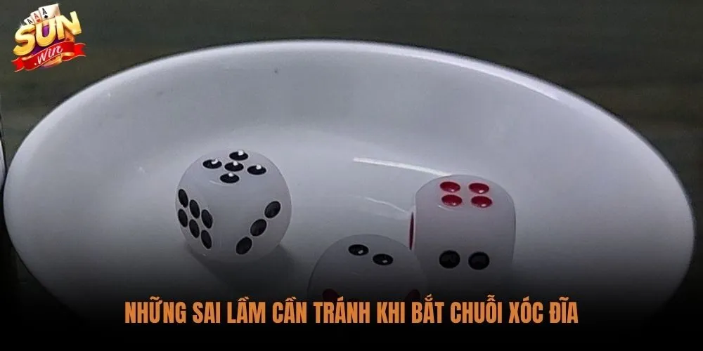 Bốn lỗi phổ biến phá hỏng mọi phương pháp soi cầu xóc đĩa Sunwin chuẩn